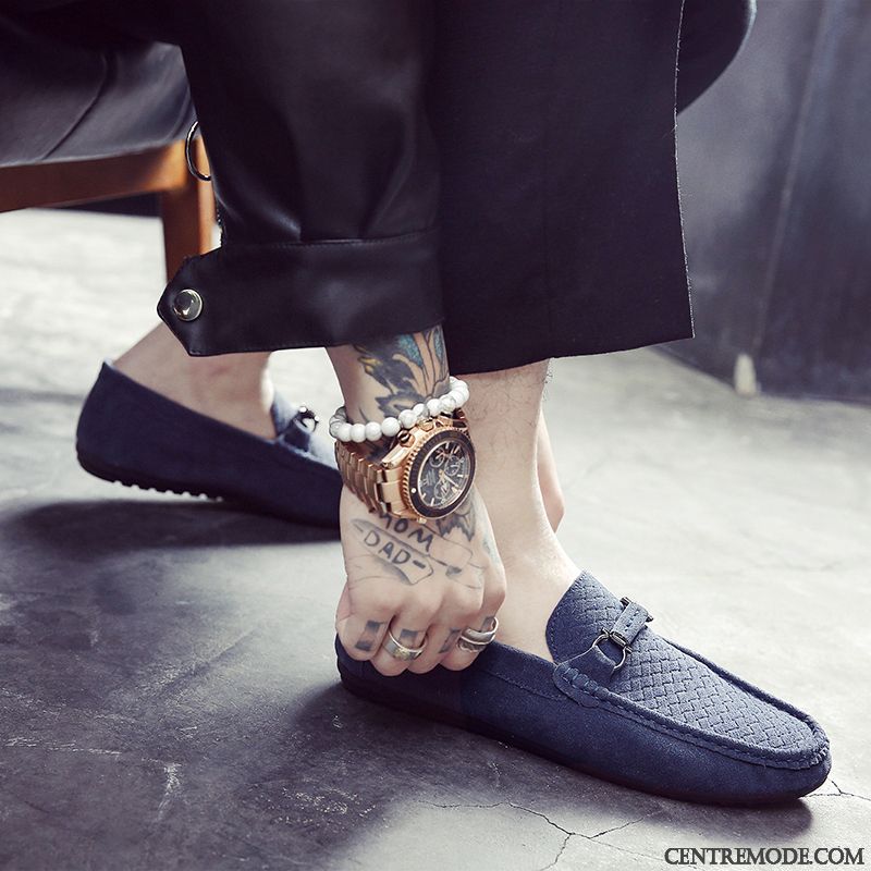 Hommes En Derbies Pas Cher, Bottines Beiges Homme Marron Blé