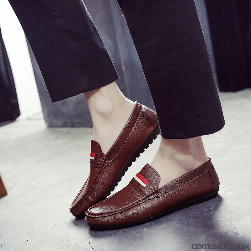 Hommes En Derbies Pas Cher, Bottines Beiges Homme Marron Blé