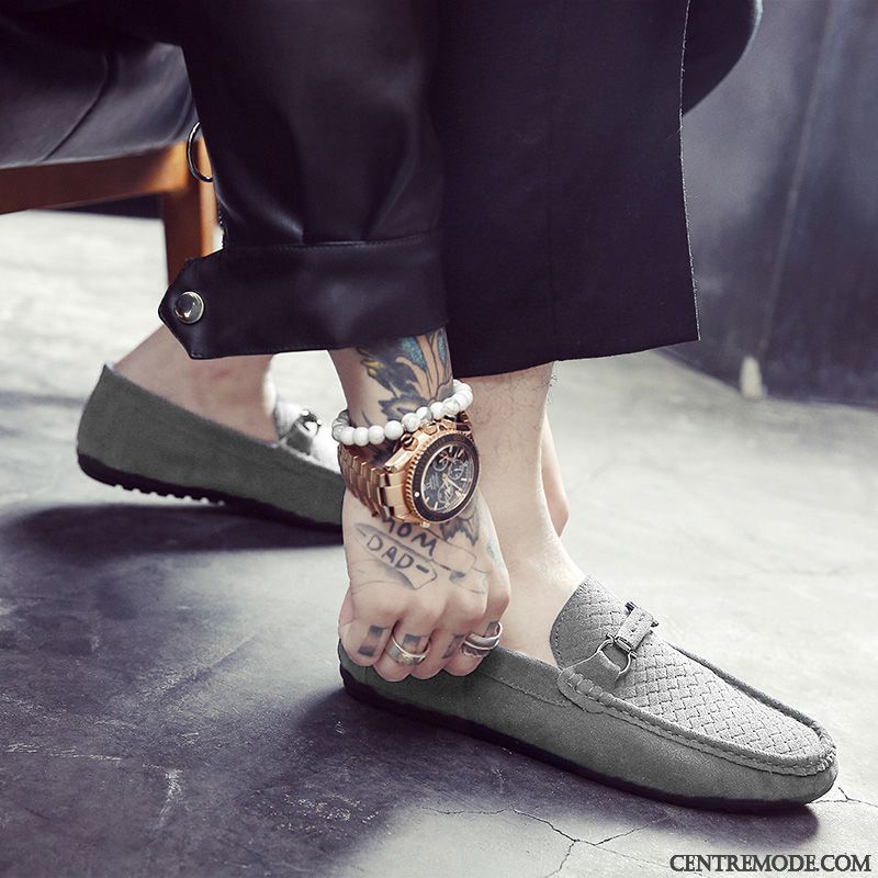 Hommes En Derbies Pas Cher, Bottines Beiges Homme Marron Blé