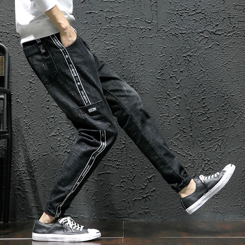 Jean Classique Homme Gris Ardoise Rouge, Pantalon Jean Pas Cher