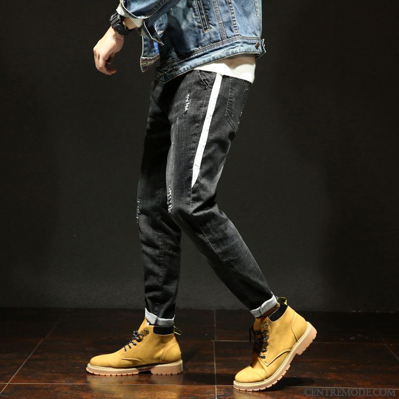 Jean Gris Homme Slim Lavande Or, Jean En Solde Homme Pas Cher