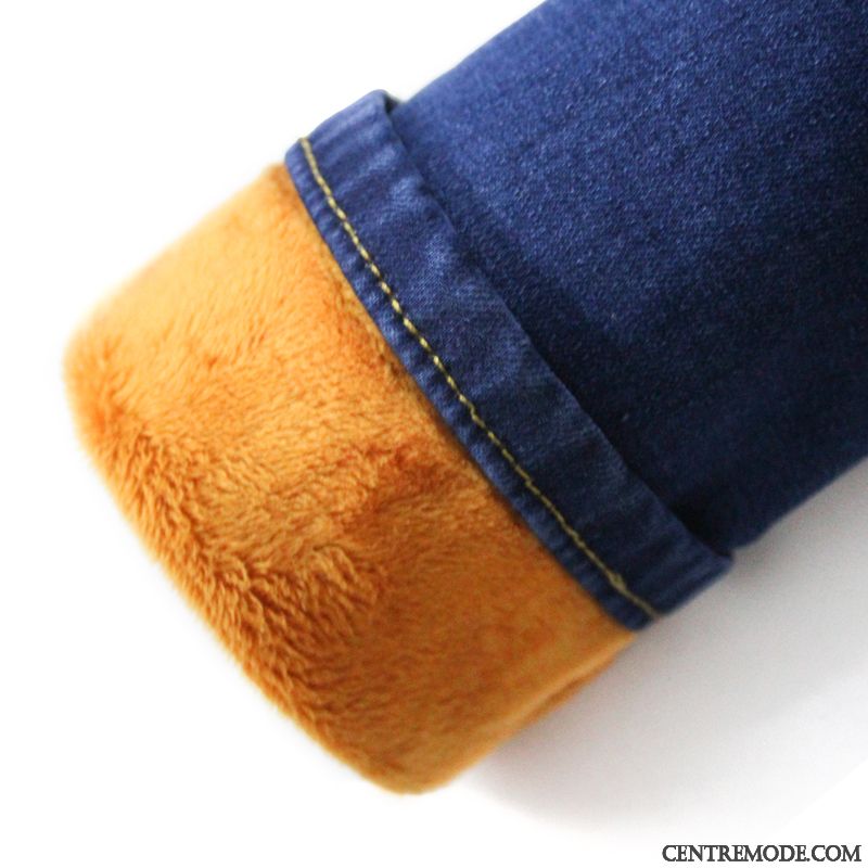 Jean Large Femme Taille Haute, Vetement En Jeans Pour Femme Écarlate Chocolat