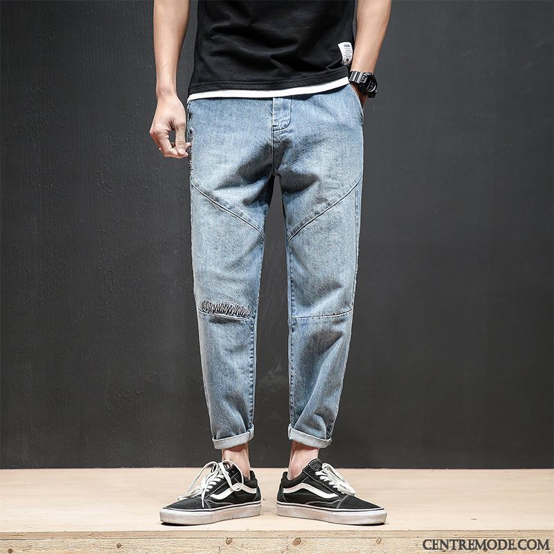 Jean Noir Pas Cher Homme, Jean Pas Cher Pour Homme Bleu Turquoise Gris Brumeux