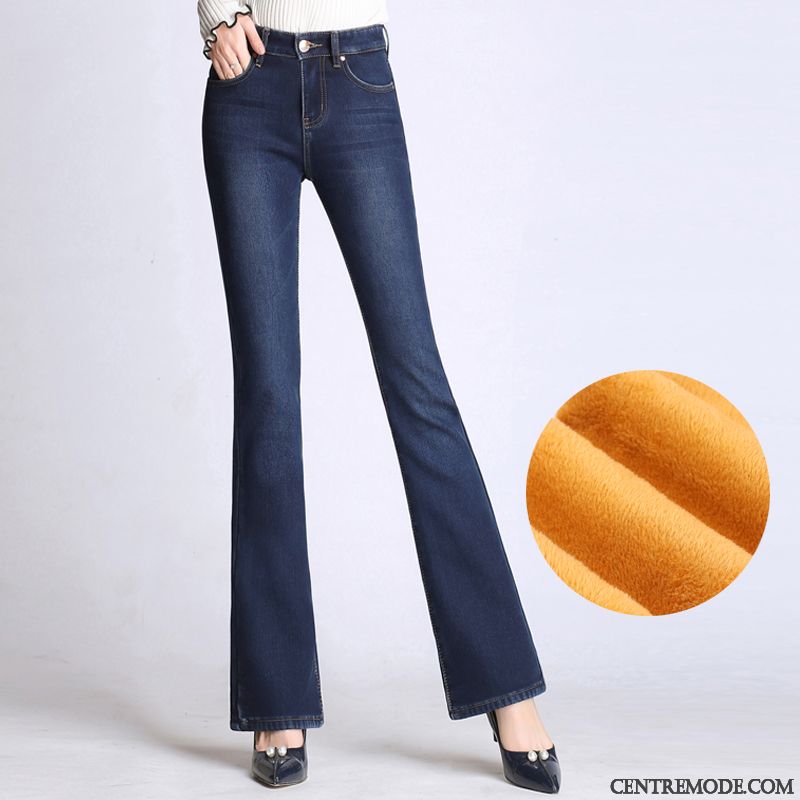 Jeans Femme Slim Taille Haute Ambre Argent, Pantalon Taille Haute Femme Slim En Vente