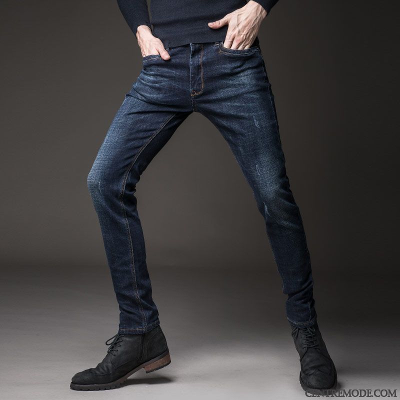 Jeans Homme Slim Fit, Jean Homme Gris Clair Vert Émeraude Bleu Turquoise