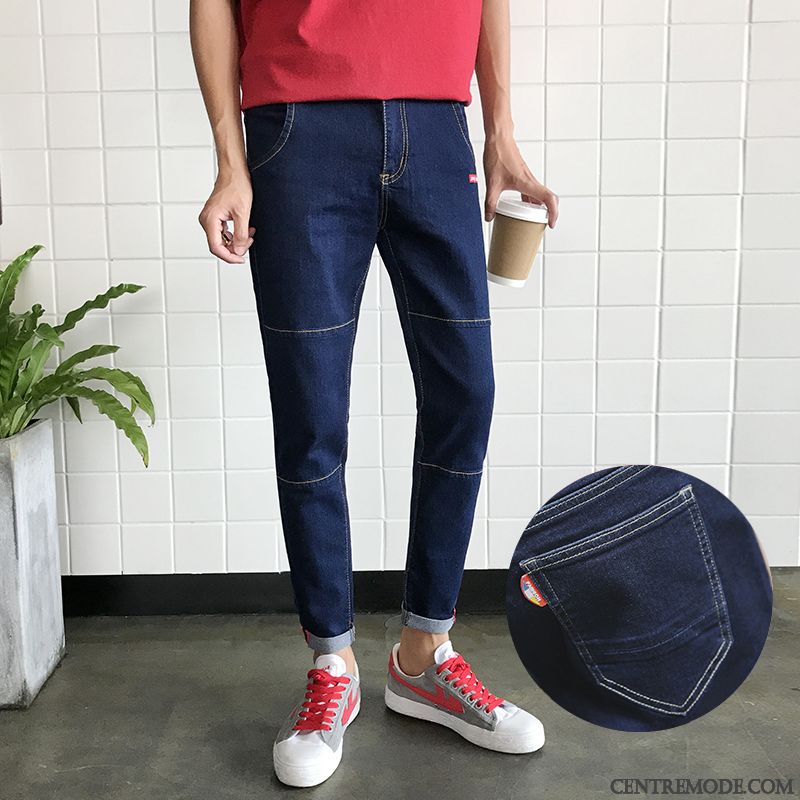 Jeans Mode Homme Palevioletred Bébé Rose, Slim Pas Cher Homme