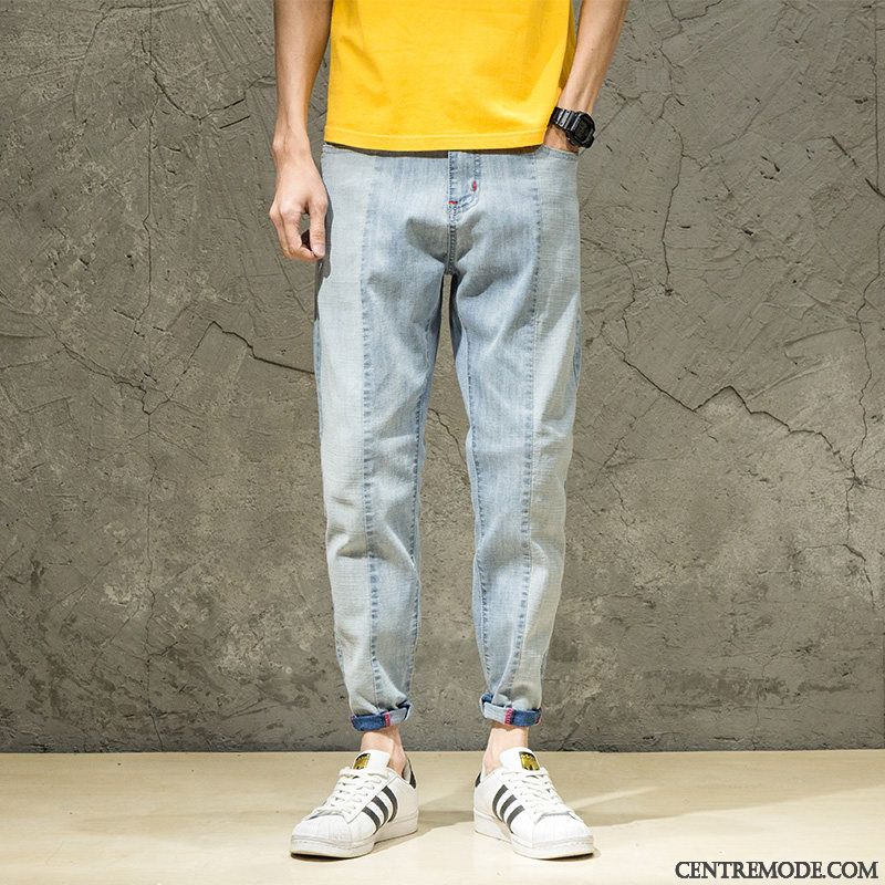 Jupe En Jeans Homme Pas Cher, Jean Grande Taille Pas Cher Blanc Rouge