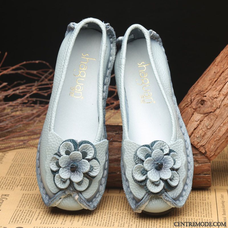 Les Mocassins Femme, Mocassin Ballerine Femme Rose Saumon Jaune Vert