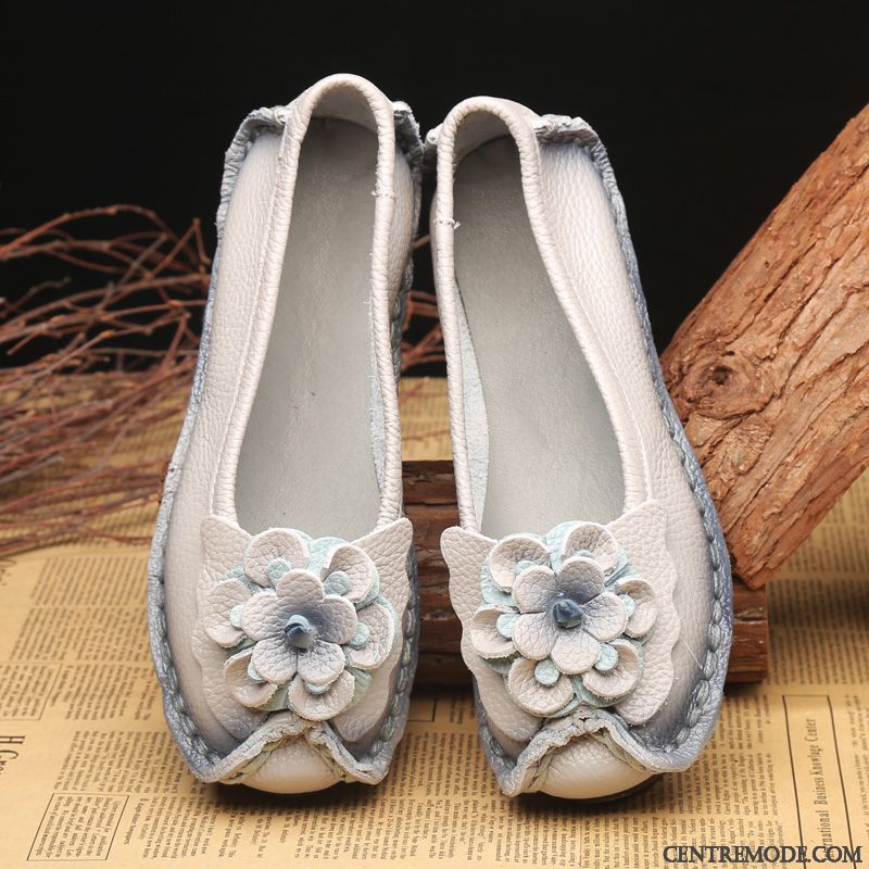 Les Mocassins Femme, Mocassin Ballerine Femme Rose Saumon Jaune Vert