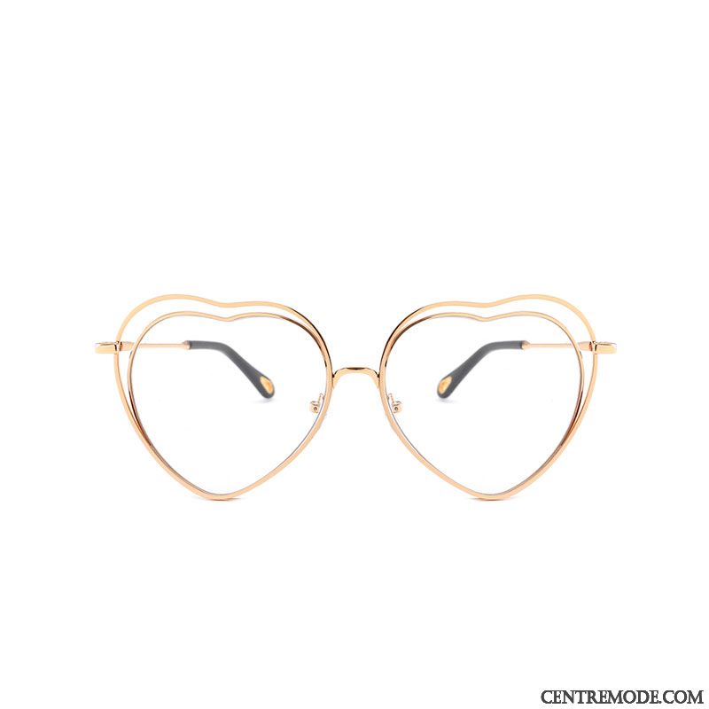 Lunettes De Soleil Femme Tendance Cœur Amour Dégradé Rétro Ultra Rose