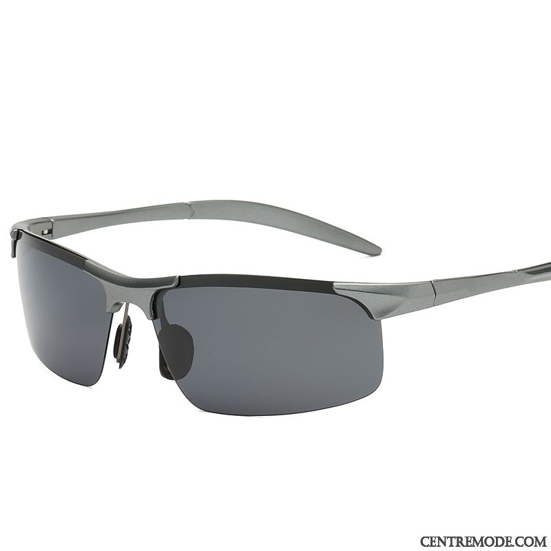 Lunettes De Soleil Homme Conduire Polarisant Chauffeur Balade Bleu Violet