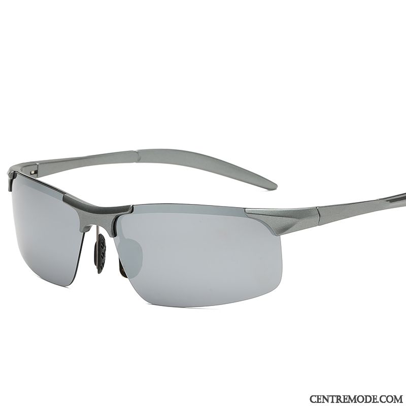 Lunettes De Soleil Homme Conduire Polarisant Chauffeur Balade Bleu Violet