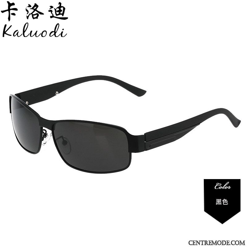 Lunettes De Soleil Homme Conduire Tendance Chauffeur Sport Noir