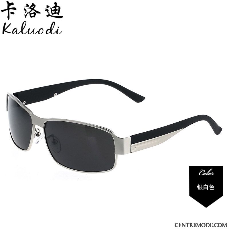 Lunettes De Soleil Homme Conduire Tendance Chauffeur Sport Noir