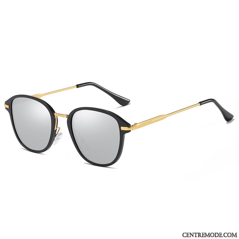 Lunettes De Soleil Homme Ombre Général Mode Femme Tendance Le Nouveau Noir Orange Rouge