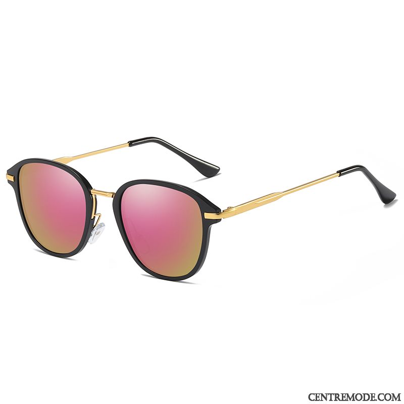 Lunettes De Soleil Homme Ombre Général Mode Femme Tendance Le Nouveau Noir Orange Rouge