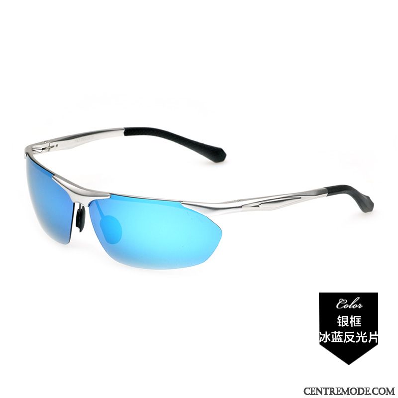 Lunettes De Soleil Homme Polarisant Le Nouveau Conduire Chauffeur Tendance Noir