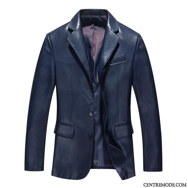 Magasin Vetement Cuir Pas Cher, Veste En Cuir Grise Ivoire Beige