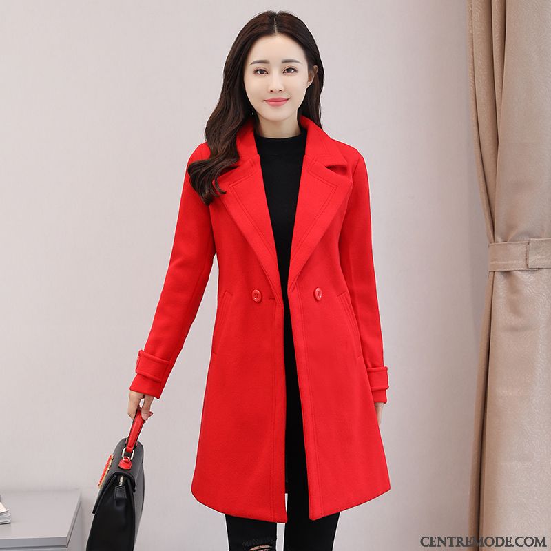 Manteau Classe Pour Femme Rose Saumon Pierre, Veste De Printemps En Ligne