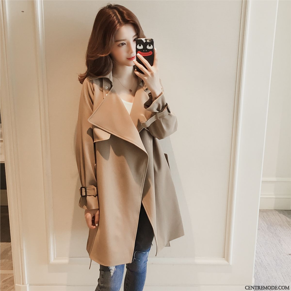 Manteau Doudoune Longue Femme Hiver, Manteau Femme En Ligne Gris Kaki