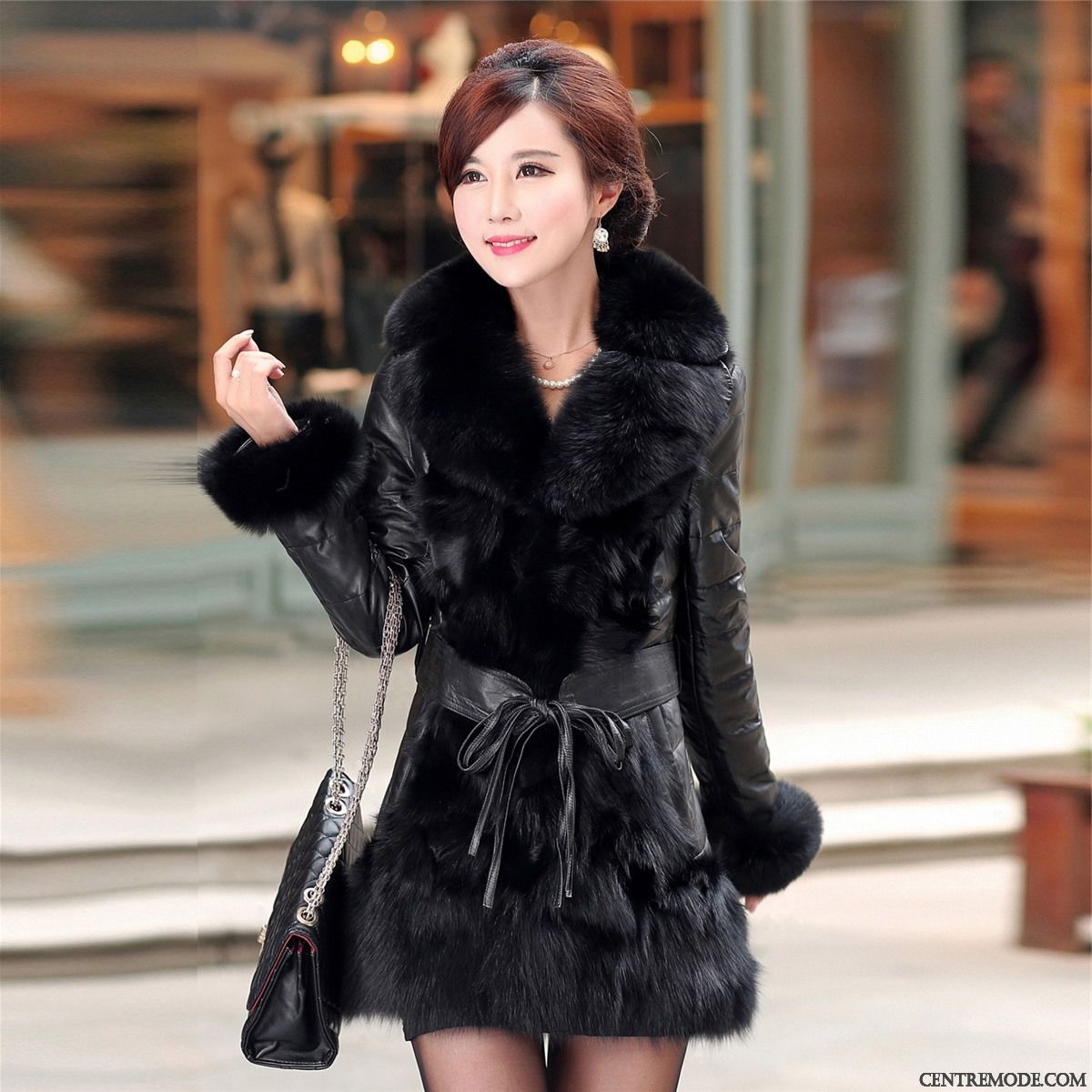 Manteau Femme Doudoune Capuche Kaki Argent, Doudoune Noir Avec Capuche Fourrure Pas Cher