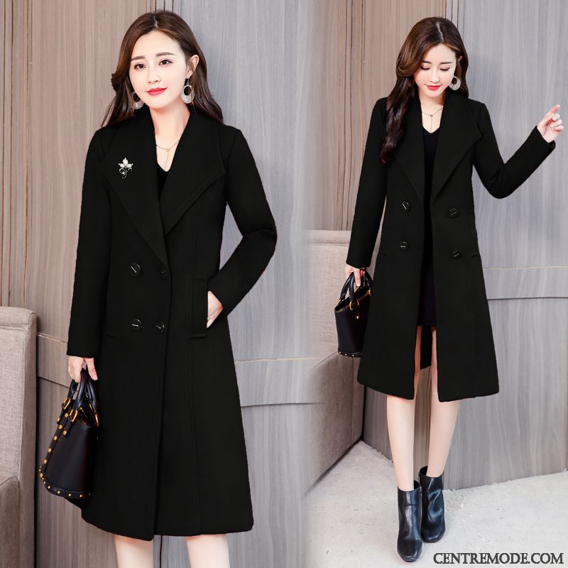 Manteau Femme Hiver Court, Acheter Un Manteau Mode Blé Blanc