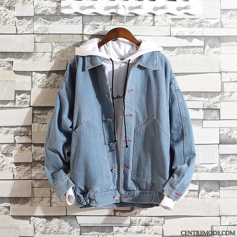 Manteau Homme En Solde Soldes, Veste De Cuir Pour Homme Marine Marine