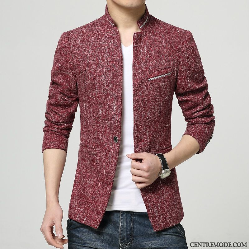 Manteau Homme Pour Costume Bordeaux Lavande, Blazer De Costume Pour Homme Pas Cher En Vente
