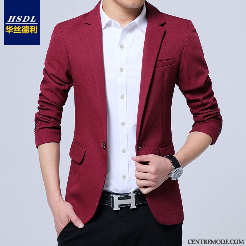Manteau Homme Pour Costume Bordeaux Lavande, Blazer De Costume Pour Homme Pas Cher En Vente