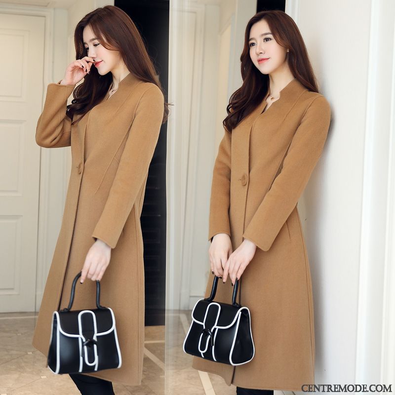 Manteau Noir À Capuche Femme Rosybrown Saumon, Veste Longue Femme Hiver Soldes