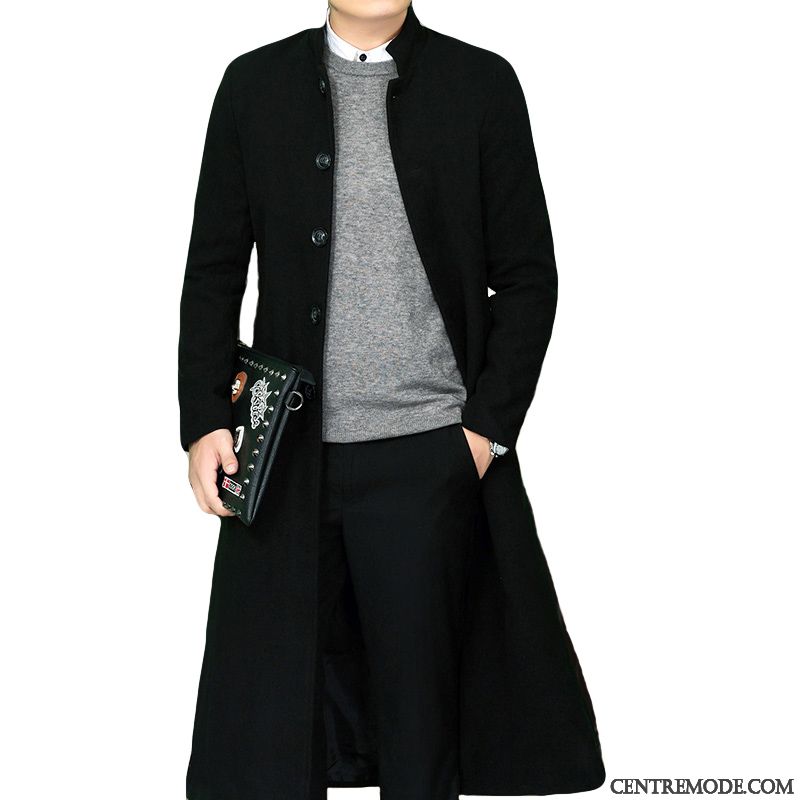 Manteau Sport Hiver Homme, Manteau Homme Mi Long Rose Saumon Rubine