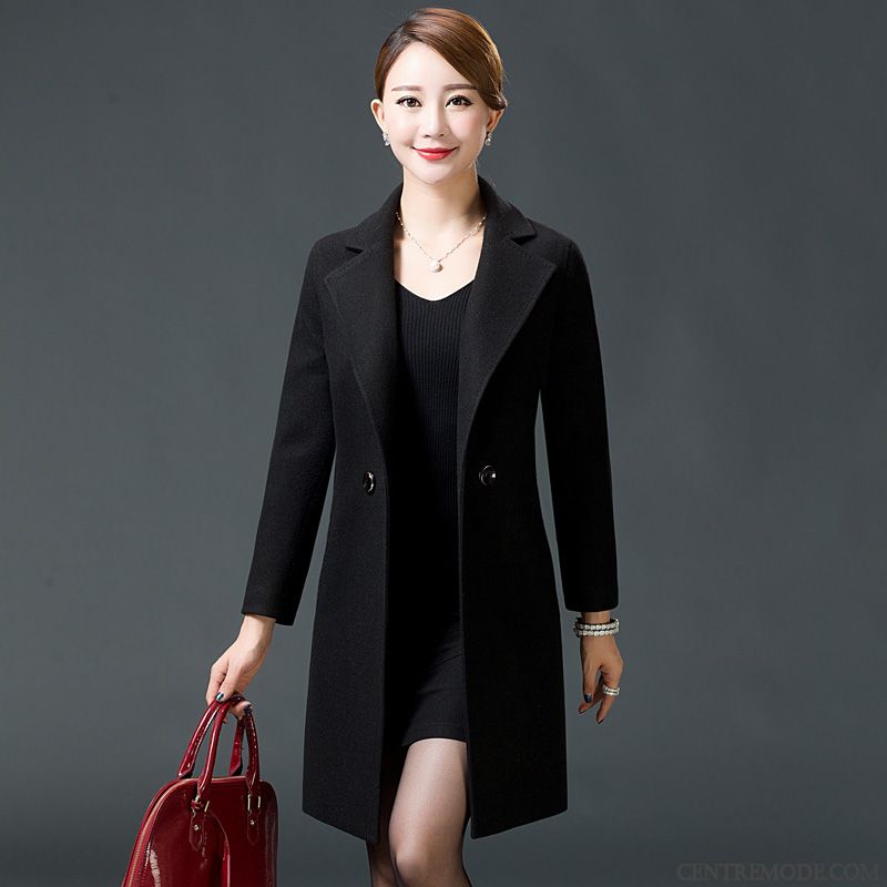Manteaux Femme Longue Grande Taille Légère Coupe Vent L'automne Printemps Rouge