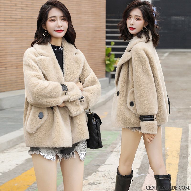 Manteaux Femme Longues Hiver Simple Revers Roulé Élégant Mince