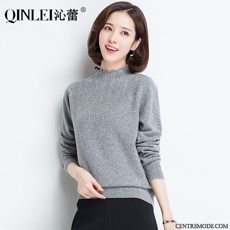 Marque De Pull Femme Vert Mousse Bleu Royal, Pull Tendance Femme En Vente