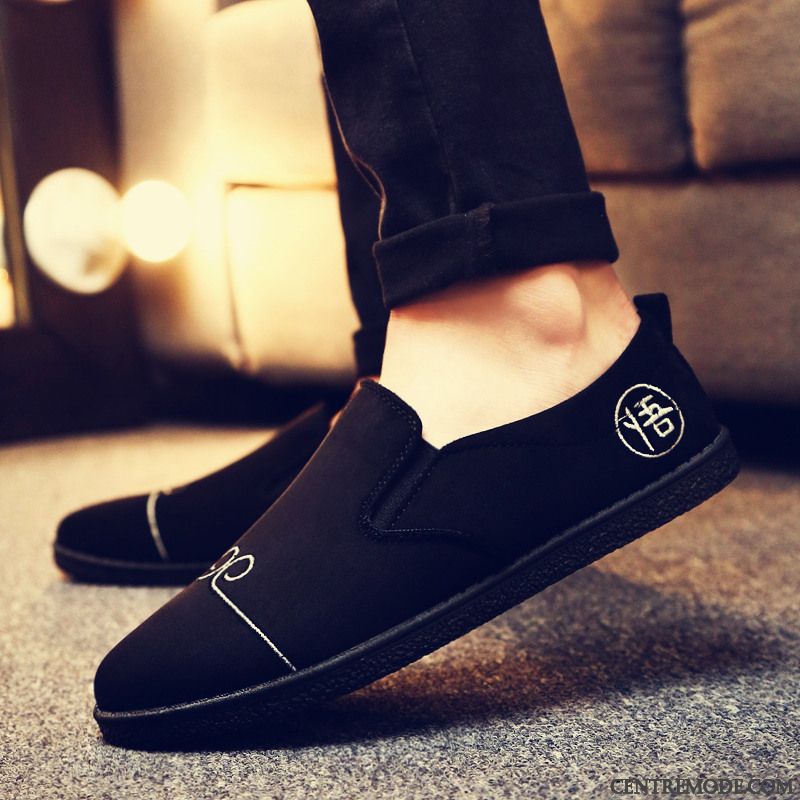 Mocassin A Talon Pas Cher, Mocassin Homme Cuir Souple Vert Émeraude Vert