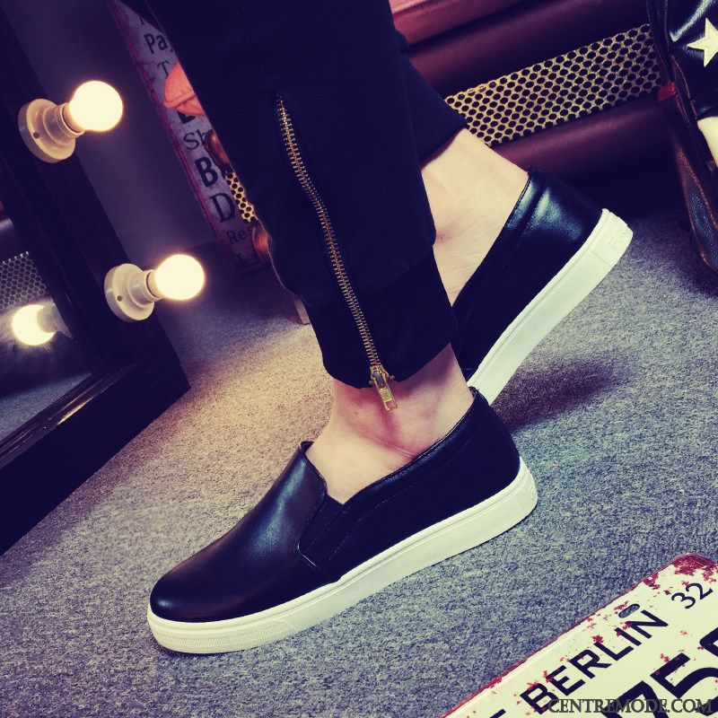 Mocassin A Talon Pas Cher, Mocassin Homme Cuir Souple Vert Émeraude Vert