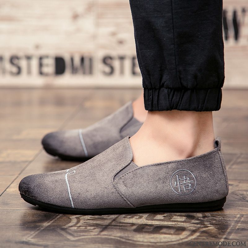Mocassin Bicolore Homme, Chaussure Blanche Homme Rose Ivoire
