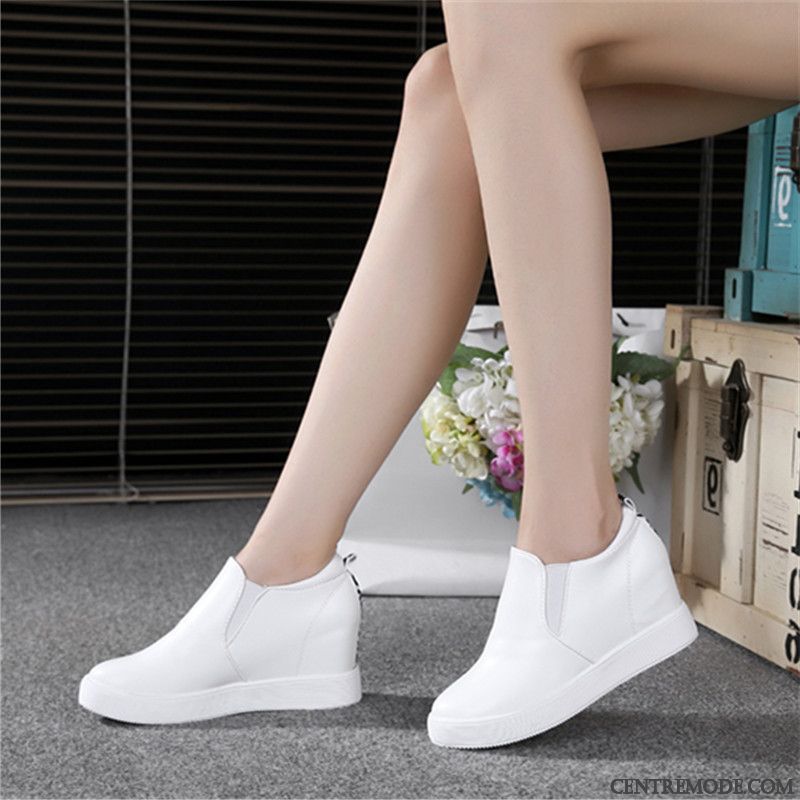 Mocassin Blanc Femme, Mocassin De Marque Femme Gris Rose Saumon