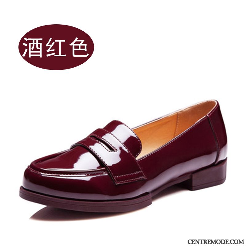 Mocassin Bleu Marine, Mocassin Femme Grande Taille Rose Saumon Vert Pâle