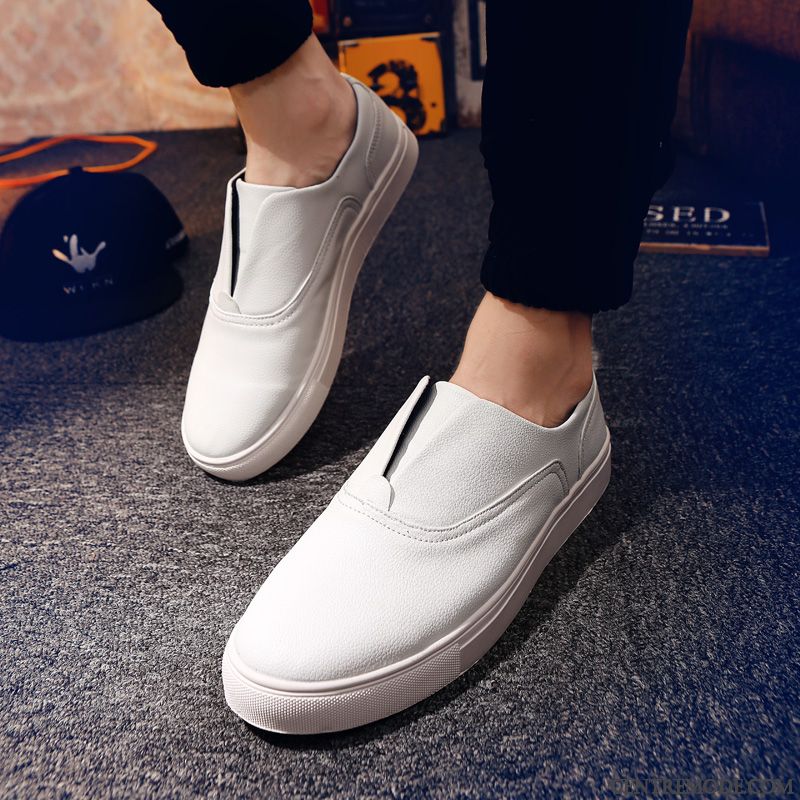Mocassin Croco Homme Gris Fumé Blanc D'huître, Mocassin Talon Homme Pas Cher Soldes