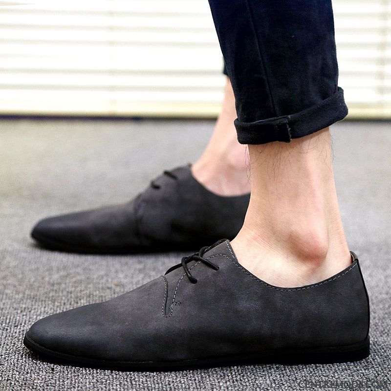 Mocassin Cuir Marron Homme Bordeaux Blanc, Mocassin Pas Cher Homme