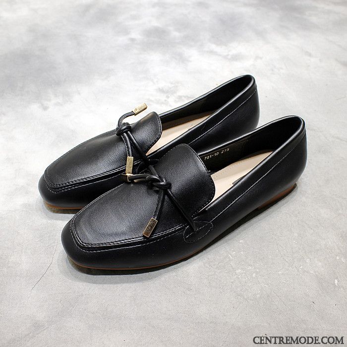Mocassin De Marque, Mocassin Bleu Femme Rose Saumon Papayawhip