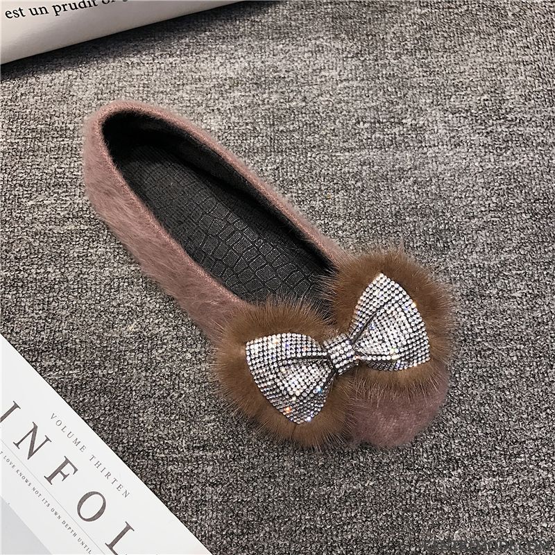 Mocassin En Daim Pour Femme, Mocassin Femme Plateforme Saphir Lilas