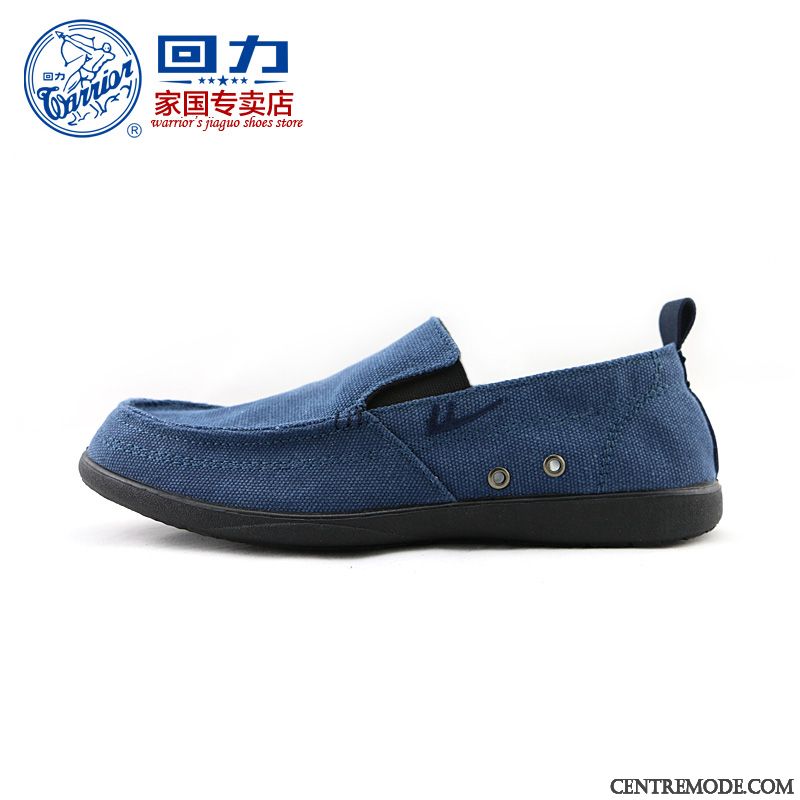 Mocassin Fashion Homme Chocolat Marine, Chaussure Homme Nubuck