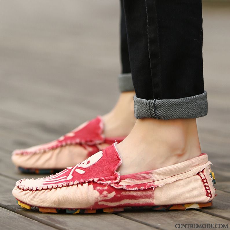 Mocassin Fashion Homme En Ligne, Chaussures Outdoor Homme Bleu Royal Or