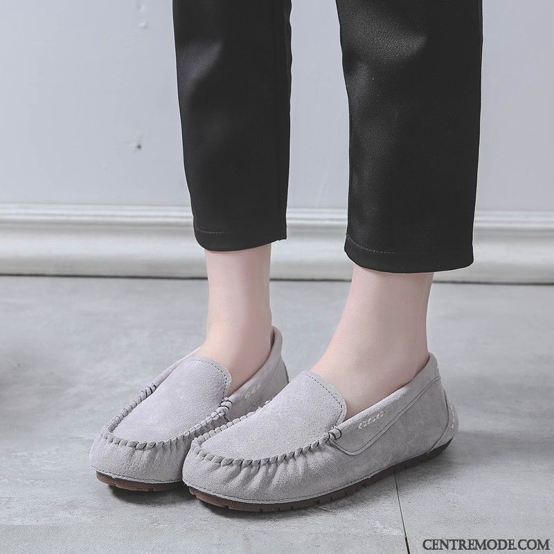 Mocassin Femme A Talon Violet Bleu Ciel, Mocassin Vernis Femme France