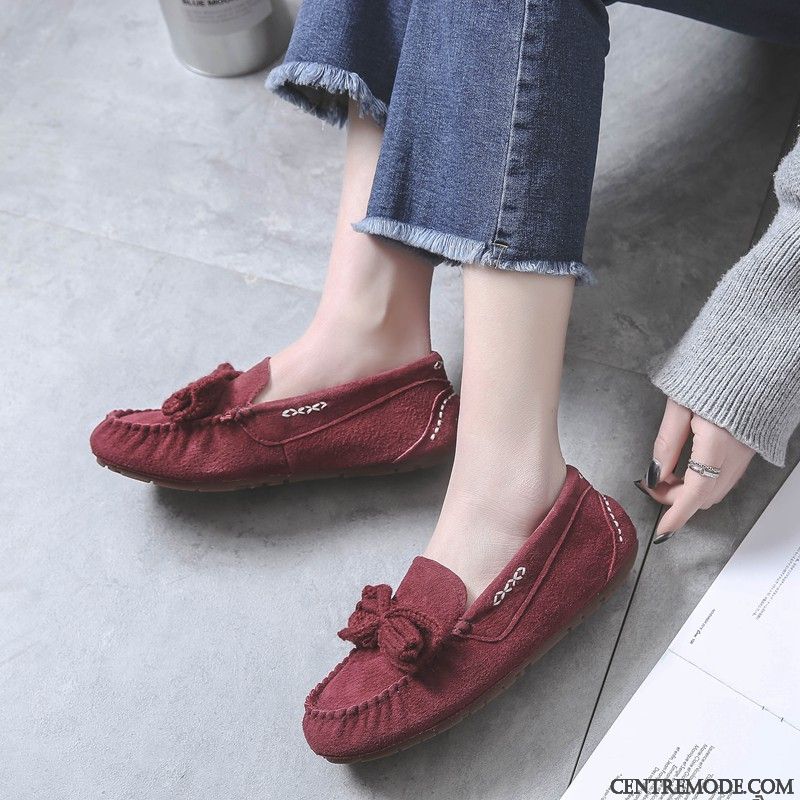 Mocassin Femme A Talon Violet Bleu Ciel, Mocassin Vernis Femme France