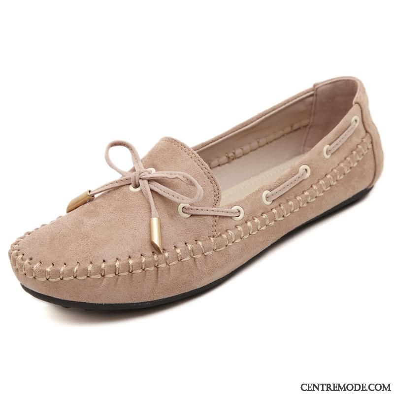Mocassin Femme Confort Vert Printanier Vert, Mocassin Grande Taille Femme Pas Cher