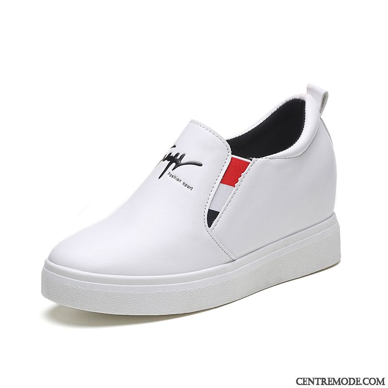 Mocassin Femme Grande Taille, Mocassin Femme Luxe Blanc Neigeux Chocolat