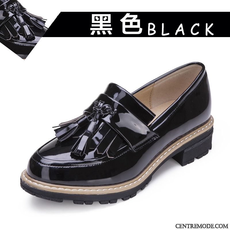 Mocassin Femme Noir Daim Pas Cher Soldes, Mocassin Femme Plateforme Kaki Lilas